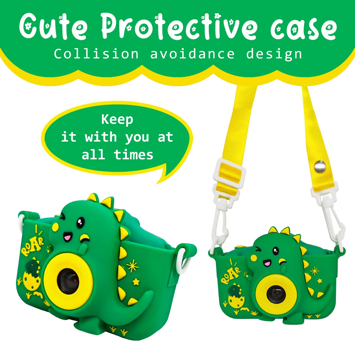 Cute Instant Digital Video Camera for Kids Birthday & Christmas Gift for Kids' Photography