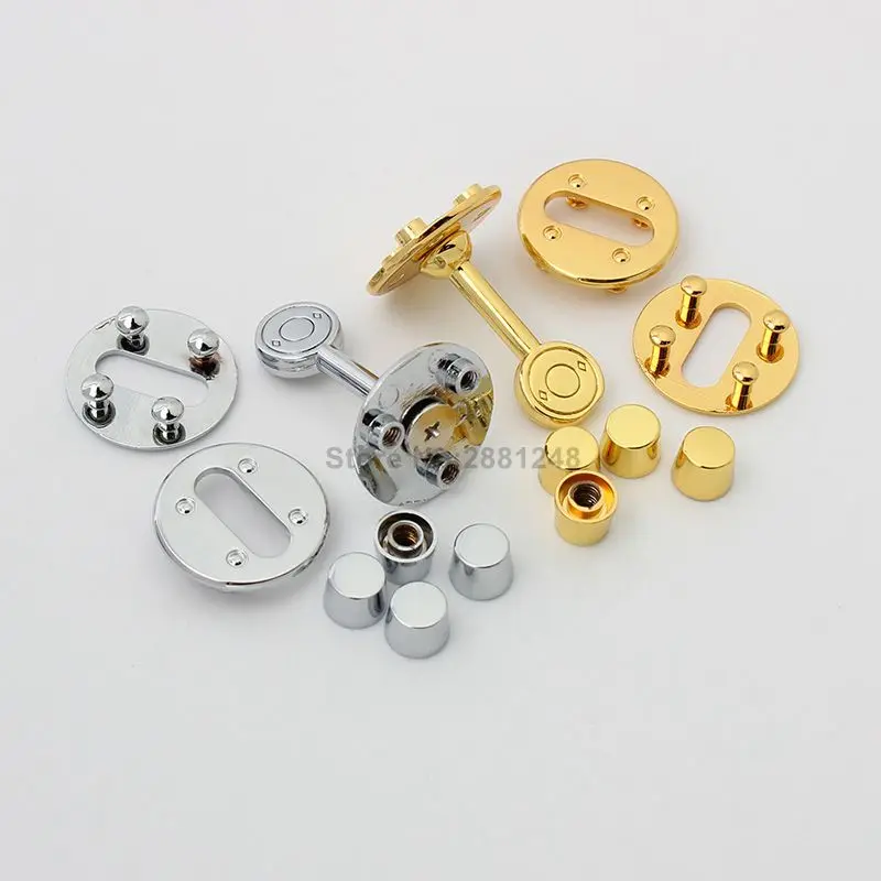New Rectangle Eyelets Hanger Metal Lock for Bag Hardware Wholesale Fashion a Set of Locks Fitting Woman Handbag Bag Accessories
