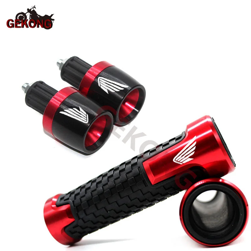 For Honda CBR650R CBR600RR CBR1000RR CBR500R CBR250R CBR600F F2 F3 F4i Motorcycle Hand Grips Handle Bar End Cap