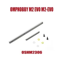OMPHOBBY M2 EVO M2-EVO RC helicopter Spare Parts Horizontal Axis Main Shaft OSHM2306