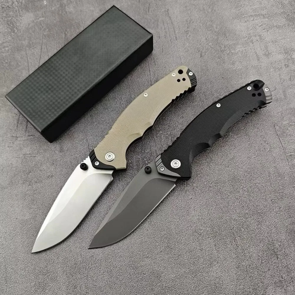 

Exquisite Hiking Tool New Style Pocket Folding Knife 8Cr13Mov Blade G10 Handle Fruit Knives Popular Multi-tool