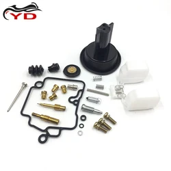 for Keihin KT CVK24 Carburetor Repair Kit With acceleration pump include diaphragm plunger 4MM thread main je