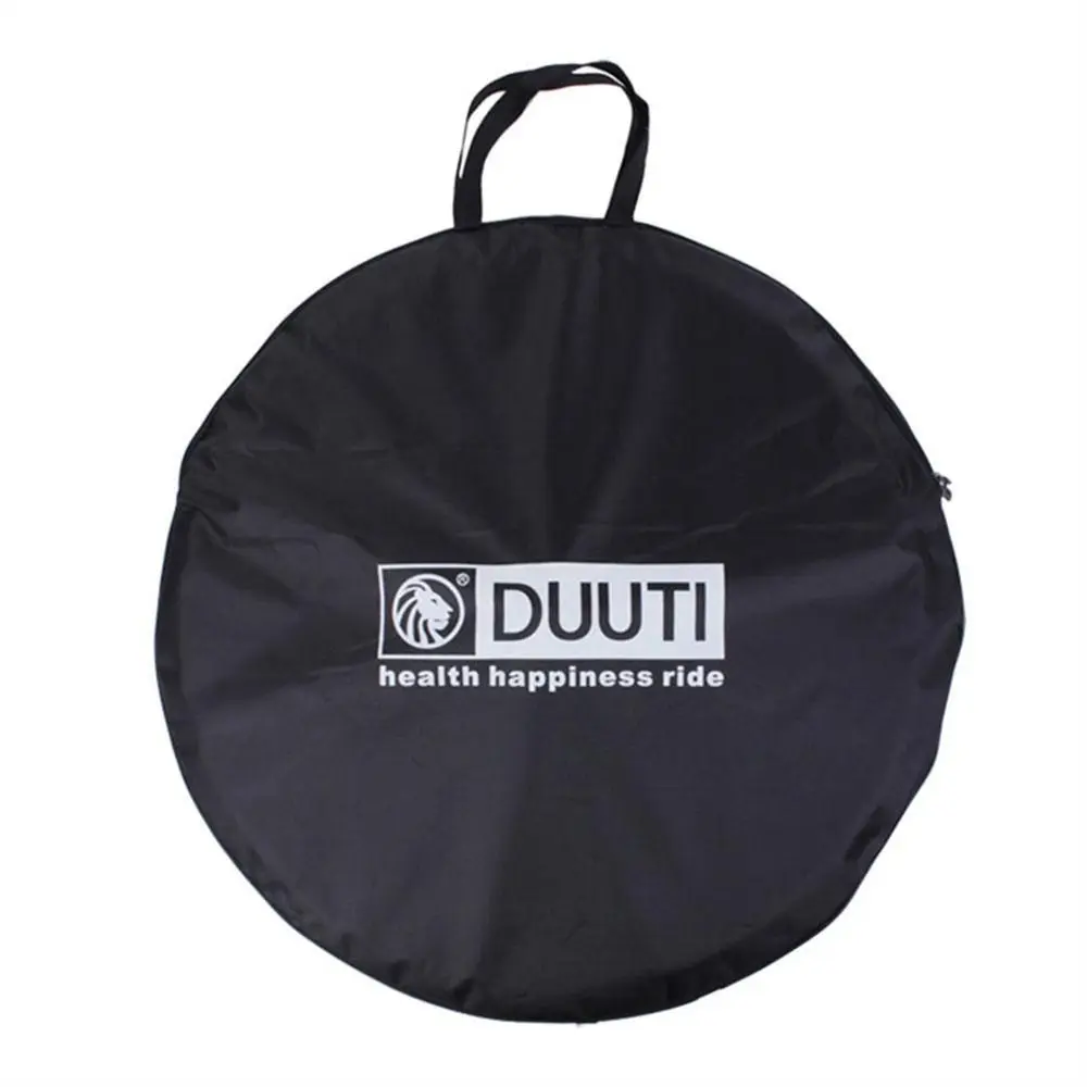 

26/27.5/29 Inch Bike Wheel Bag Carrying Package Waterproof Wheel Carrier Case Front Rear Wheels Black Bicycle Transport Bag