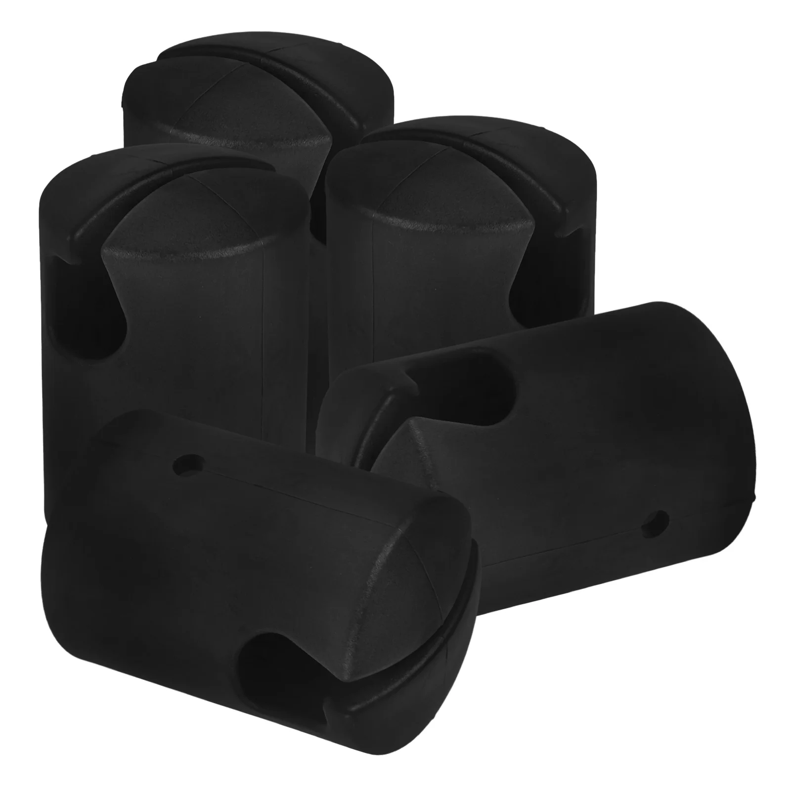 

5Pcs Trampoline Rod Caps Replacement Parts Plastic Pole Cover Easy Install Trampoline Supplies Protective Rod Caps for Various