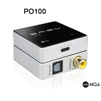 SMSL PO100 2024 USB Digital Interface DAC MQA Audio Decoder TYPE-C Input OPT/COAX Output DSD DOP64 XMOS XU316 PC Phone Tablet