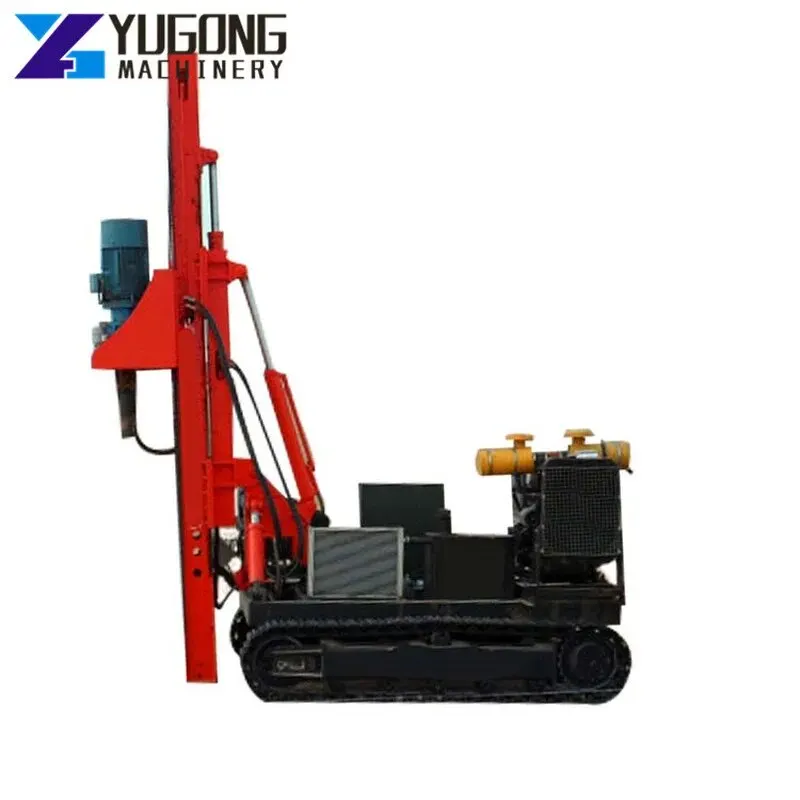Deep Crawler Core Borehole Drilling Machine Full Automatic Shoring Drilling Machine Soil Sample Auger Pile Driver Price