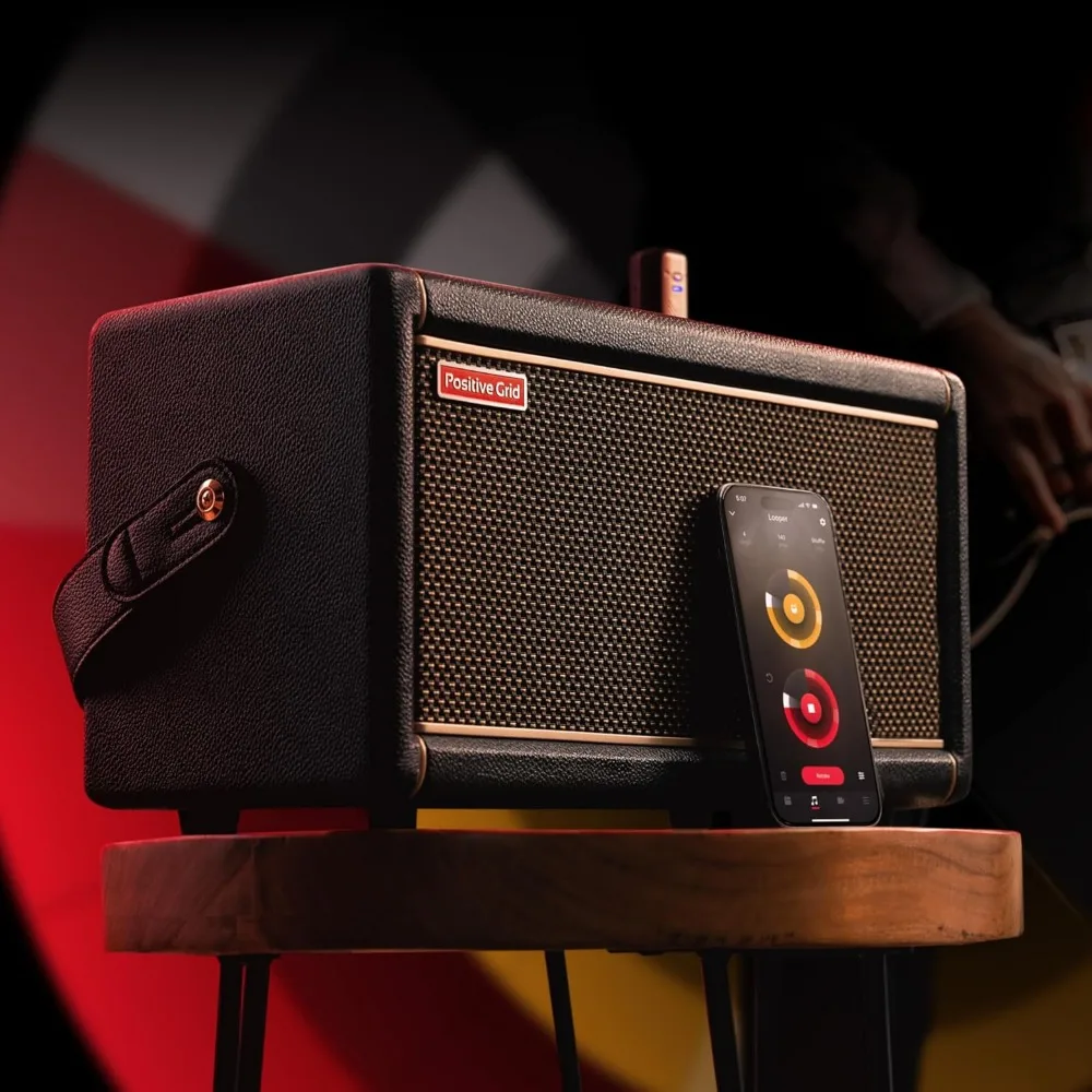 Spark 2 50W Smart Guitar Practice Amp & Bluetooth Speaker with Built-in Looper, AI Features & Smart App for Electric, Acoustic