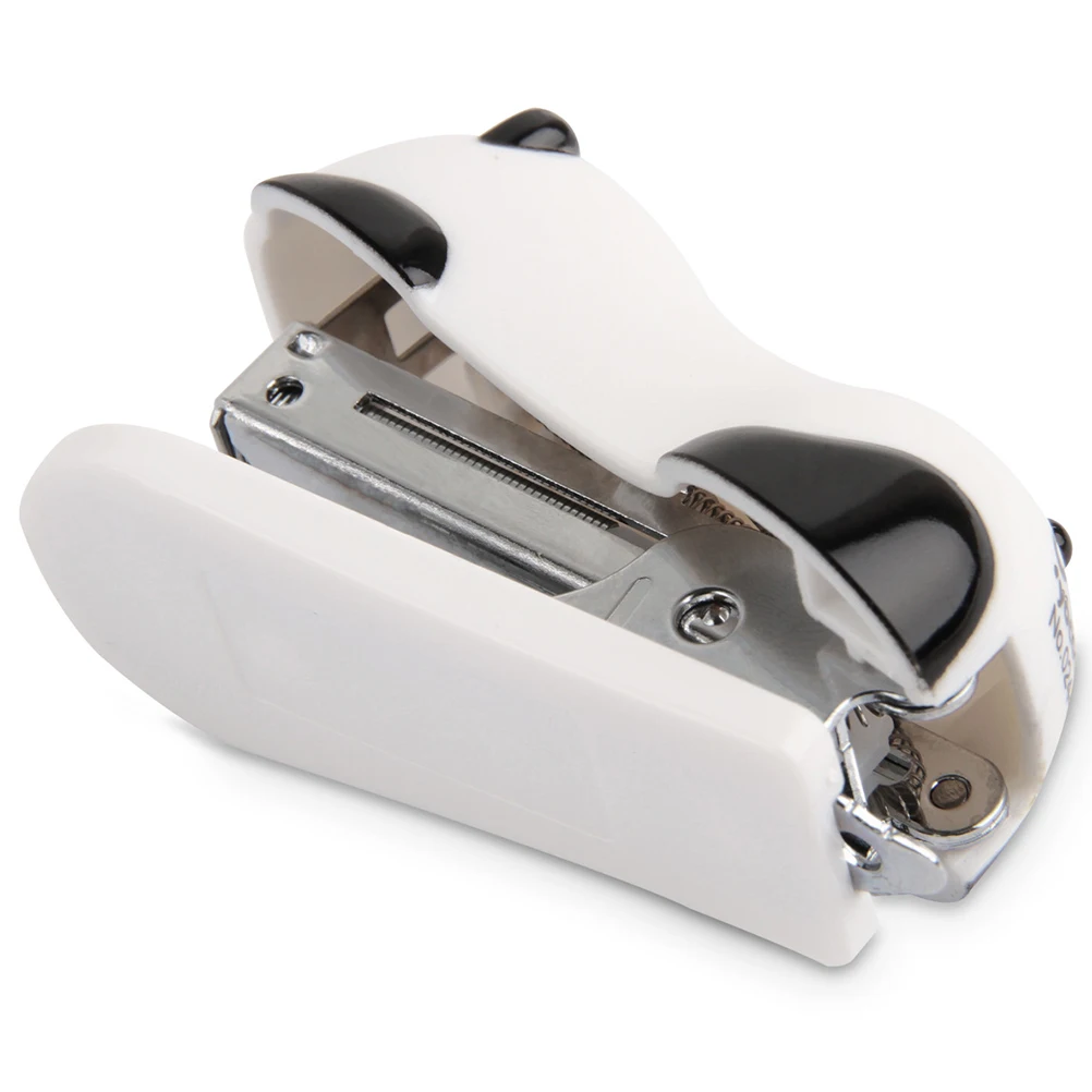 

2 Pcs Cartoon Stapler Office Supplies Portable Student Stationery Manual Stapling Machine