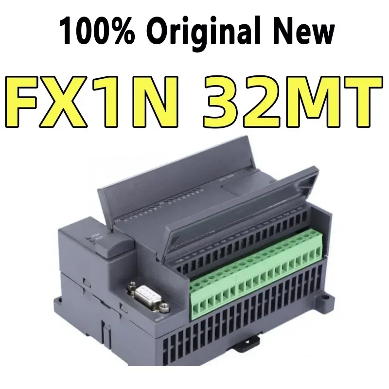 

100% Tested FX1N 32MT 32MR 16 Input 16 Transistor output 24v plc controller 4 channel 100k pulse