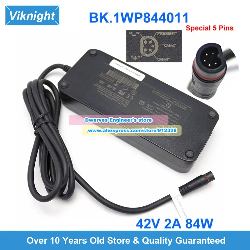 

New 42V 2A 5.6A 168W 84W for B240-301 BK.01240.301 BK.1WP844011 Power Supply Special 5-Pin AC Adapter BC297360020