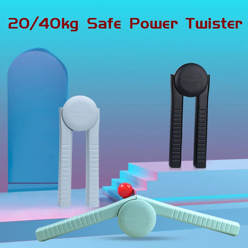 20 40kg Adult Safety Mute Power Twister of Arm Exerciser Strength Muscle Force Indoor Fitness Home Gym No Springs Bar