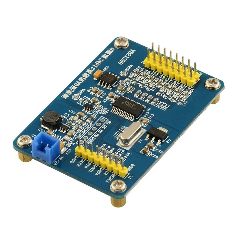 BAAE Data Acquisition Module With Cable ADS1256 24 Bit 8 Channel ADC Analog To Digital Converter Data Acquisition Card