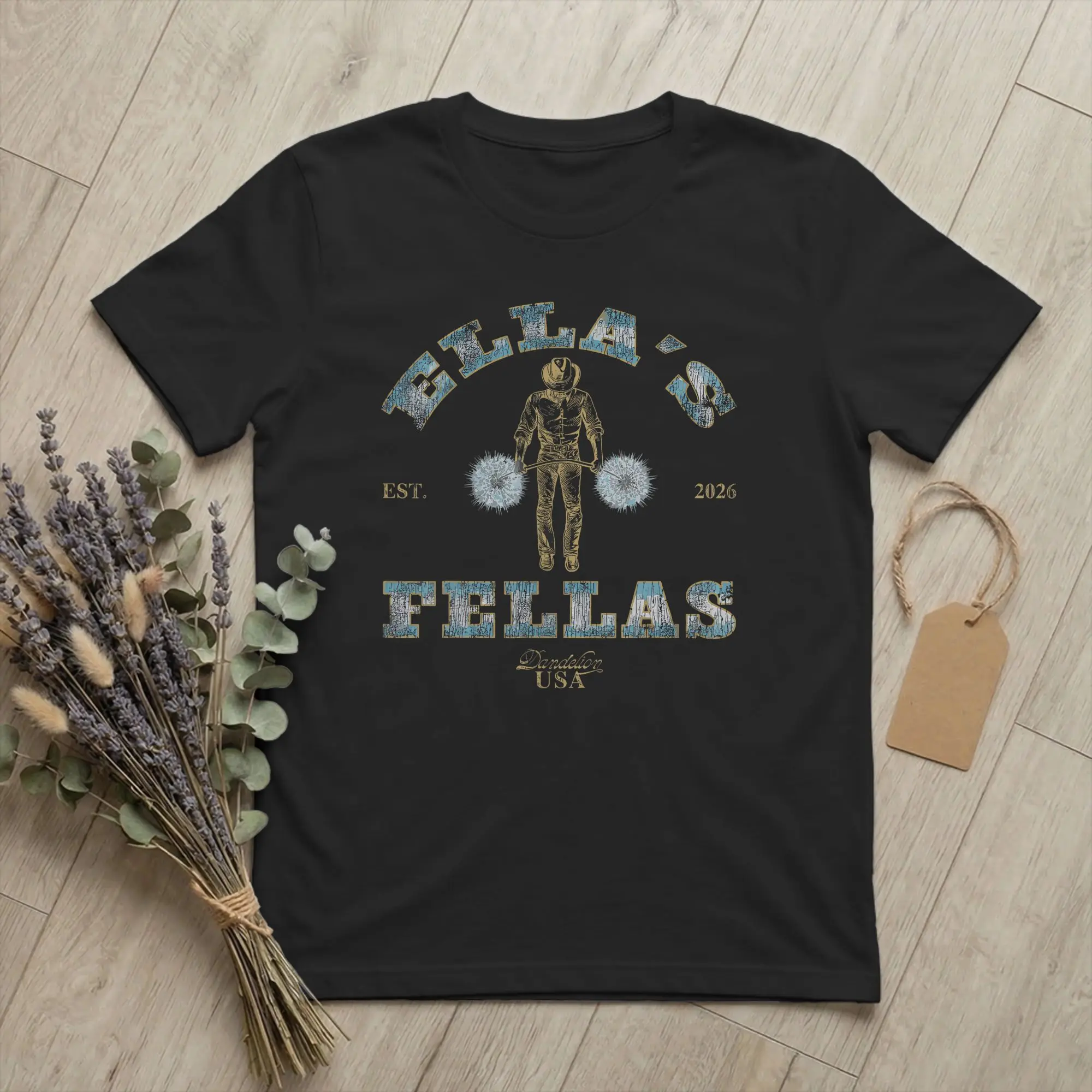 Elia's Fellas Western Cowboy T Shirts for Men Cotton Funny T-Shirt Crewneck Country Funny Tee Shirt Short Sleeve Clothing Summer