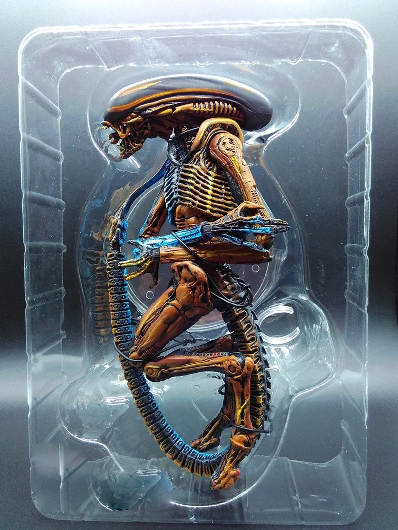 Film panas Neca Alien 3 Video Game versi Alien anjing Alien 7 inci bersama dapat melakukan Model hadiah mainan Dekorasi