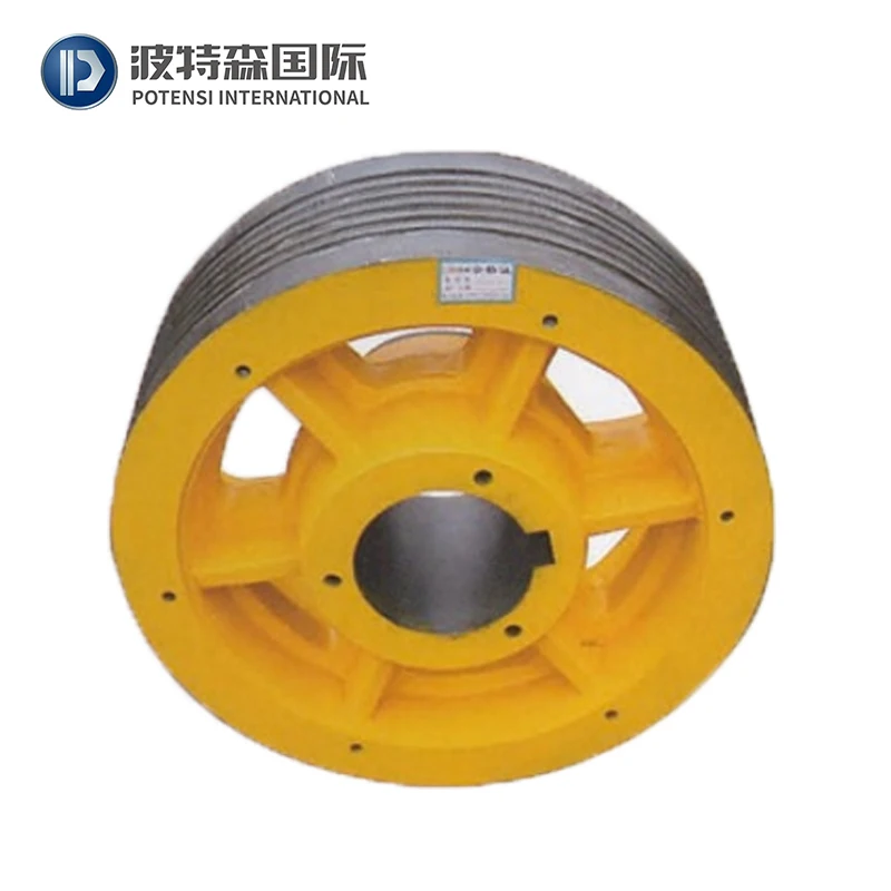 High Quality TORINDRIVE  Elevator Pulley Traction Sheave Drive Wheel Lift Elevator Spare Parts