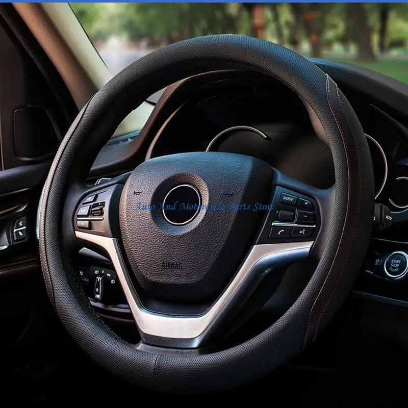 غطاء عجلة القيادة المرن P9FD، رفيع للغاية وغير قابل للانزلاق، مستدير متعدد الألوان #3