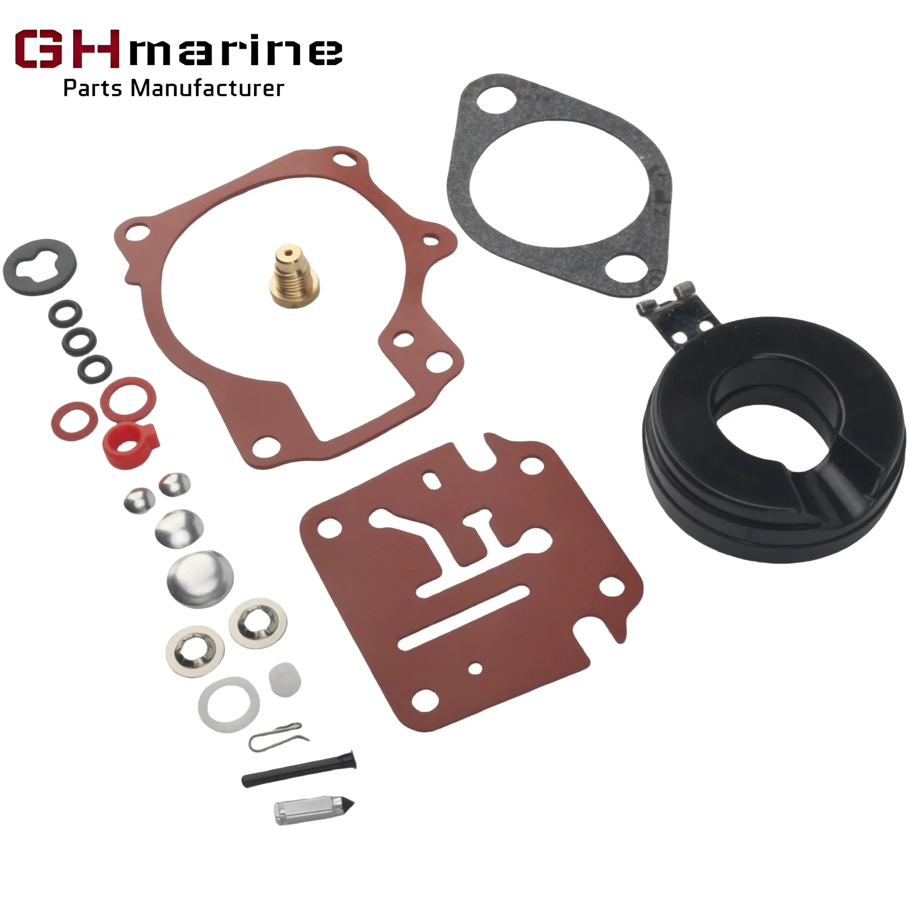 

Carburetor Rebuild Kit Evinrude Johnson OMC BRP 20 25 28 30 35 40 50 60 65 70 75 88HP 396701 398729 392061 384413 390134 777717