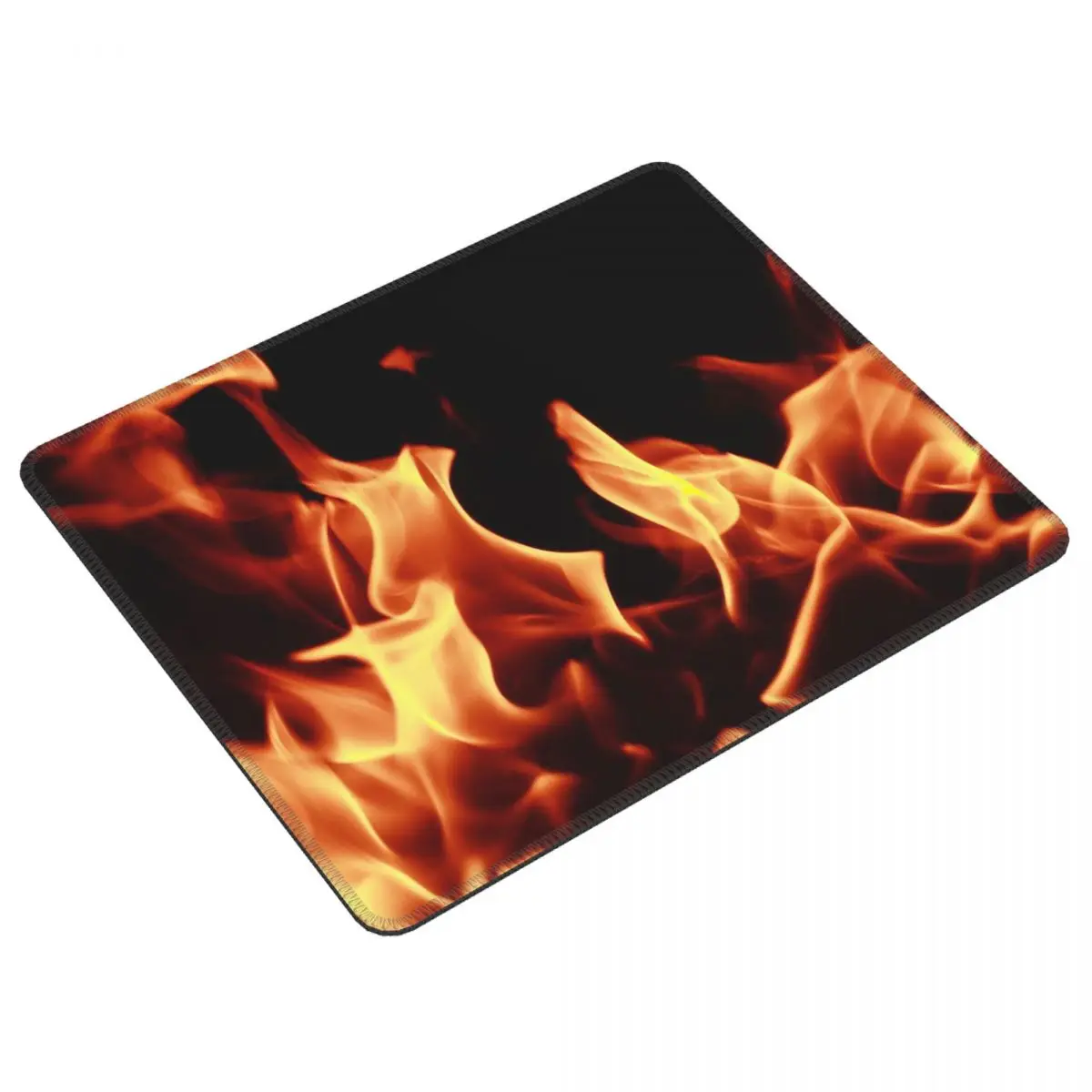Multi-size Mouse Pad Burning Fire With Sparks Gamer PC Laptop Mats Keyboard Carpet Computer Gaming Office Accessories Desk Mat