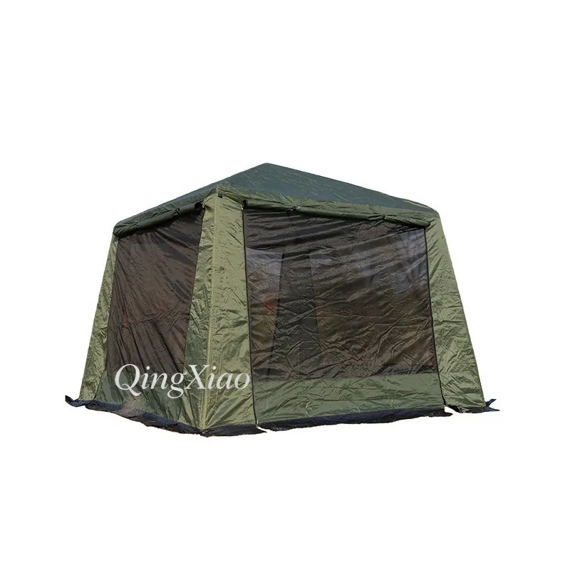 Foldable Mesh Canopy Tent Waterproof Anti-Mosquito UV Sun Shade Shelter for Camping Picnic Backyard Group Outdoor Activities
