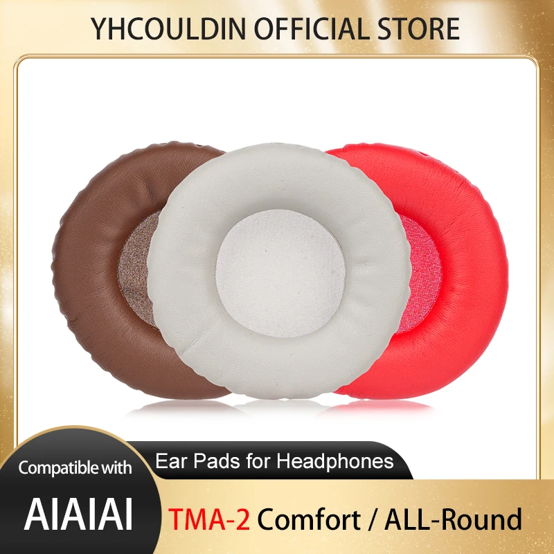 Oreillettes de remplacement pour AIAIAI TMA2, casque intégral TMA-2, confort, housses de coussin d'oreille, cuir protéiné gris doux Oreillettes de remplacement pour AIAIAI TMA2, casque intégral TMA-2, confort, housses de coussin d'oreille, cuir protéiné gris doux