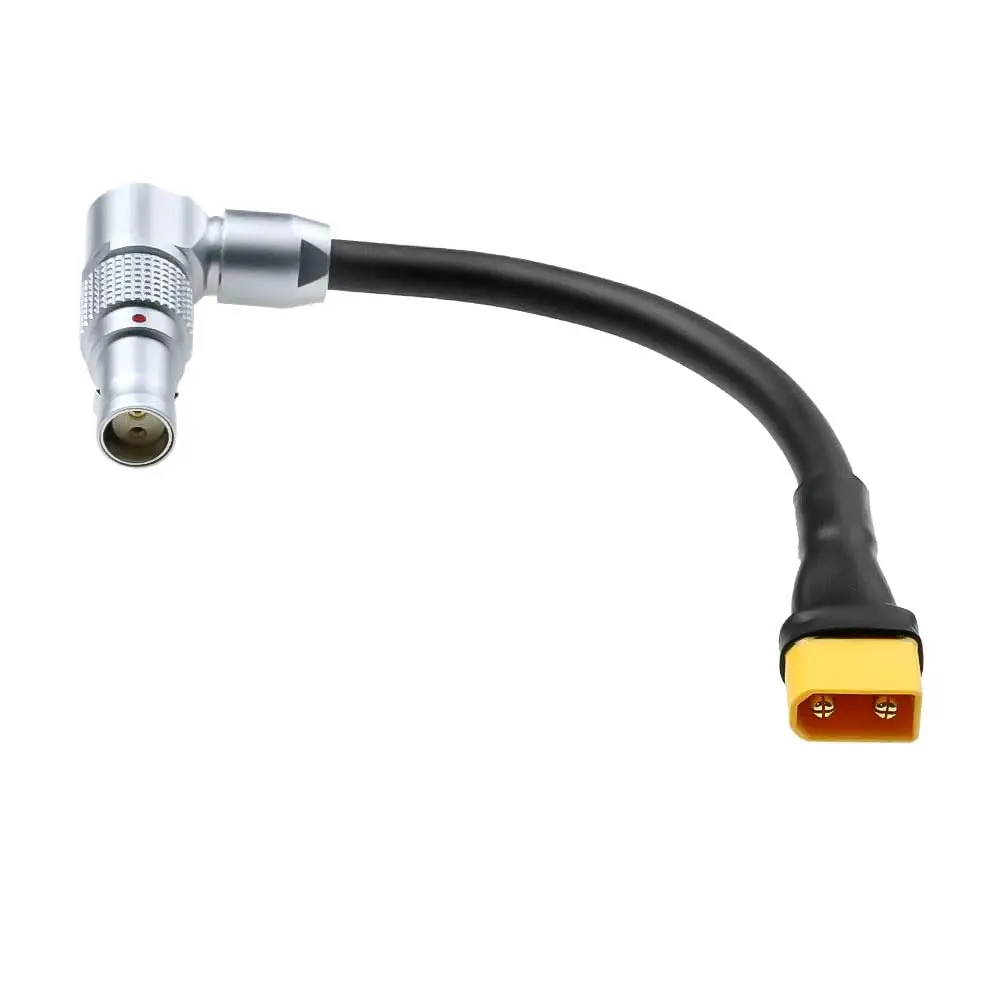 

Alvins XT30 Female to Rotatable Right Angle 2 Pin Female Power Cable for RED Komodo 4inches