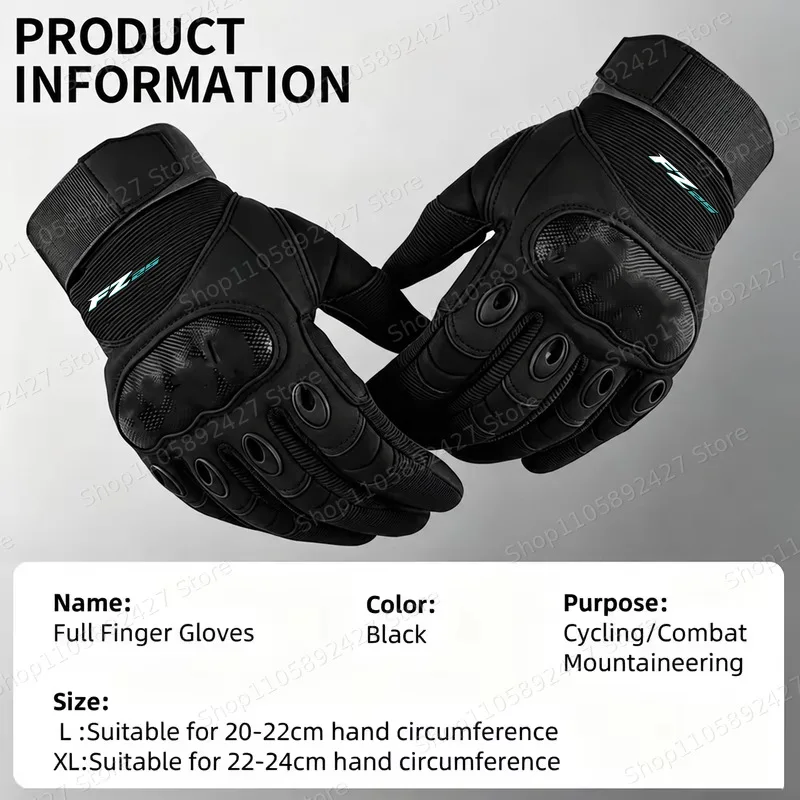 For YAMAHA FZ25 FZ-25 FZ 25 ABS Motorcycle Gloves Safety Defense Motocross Gloves Outdoor