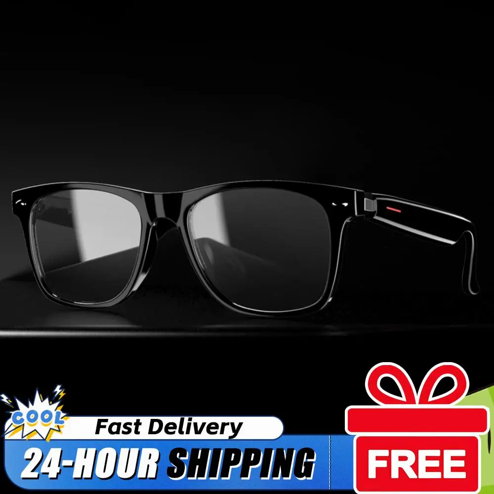 

Camera Glasses AI Voice Assistant Outdoor Sport Glasses with Camera Remote Open Ear Sound Mic & Speakers for Women Men