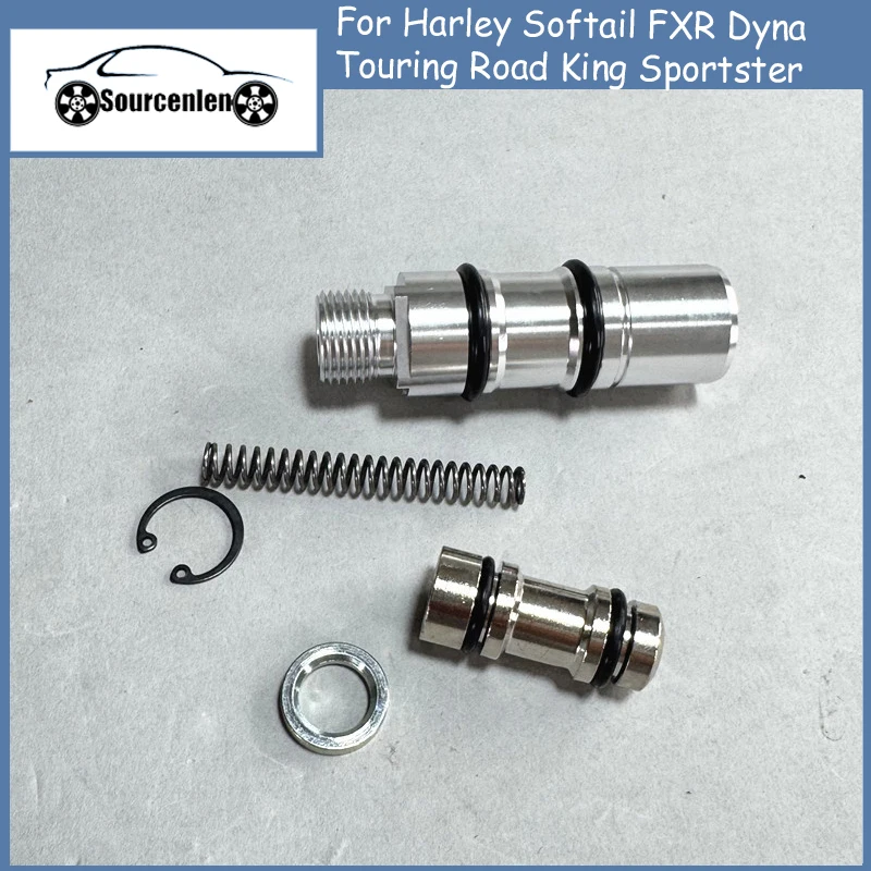 DS-195059 Brand New Rear Brake Master Cylinder Rebuild for Harley Softail FXR Dyna Touring Road King Sportster 42382-87