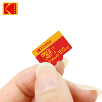 Kodak Microsd Card C10 32GB 64GB Memory Card with SD Adapter Storage Card Class10 U3 4K High Speed TF Flash for Mobile Camera PC