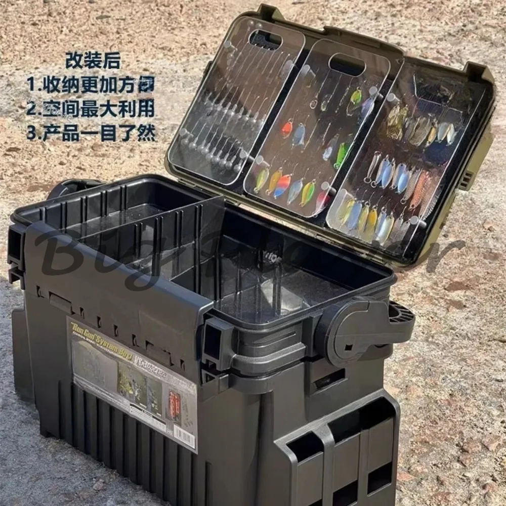 

Fishing Box VS-7055N Modified Accessories Stream Sequin Lead Head Hook
