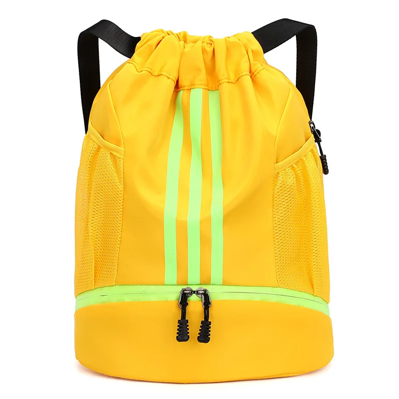 

Drawstring lightweight backpack, sports drawstring bag, gym backpack, badminton backpack, tennis backpack, outdoor travel bag