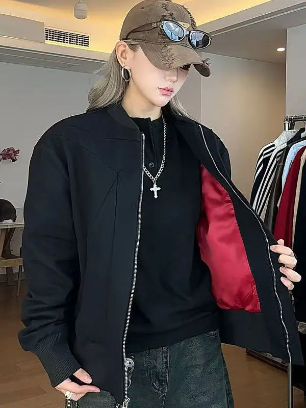 

Осенний серебристый деконструированный дизайн Jaet с тяжелой талией, анти-звучный, крутой, жесткий человек, универсальный, функциональный...