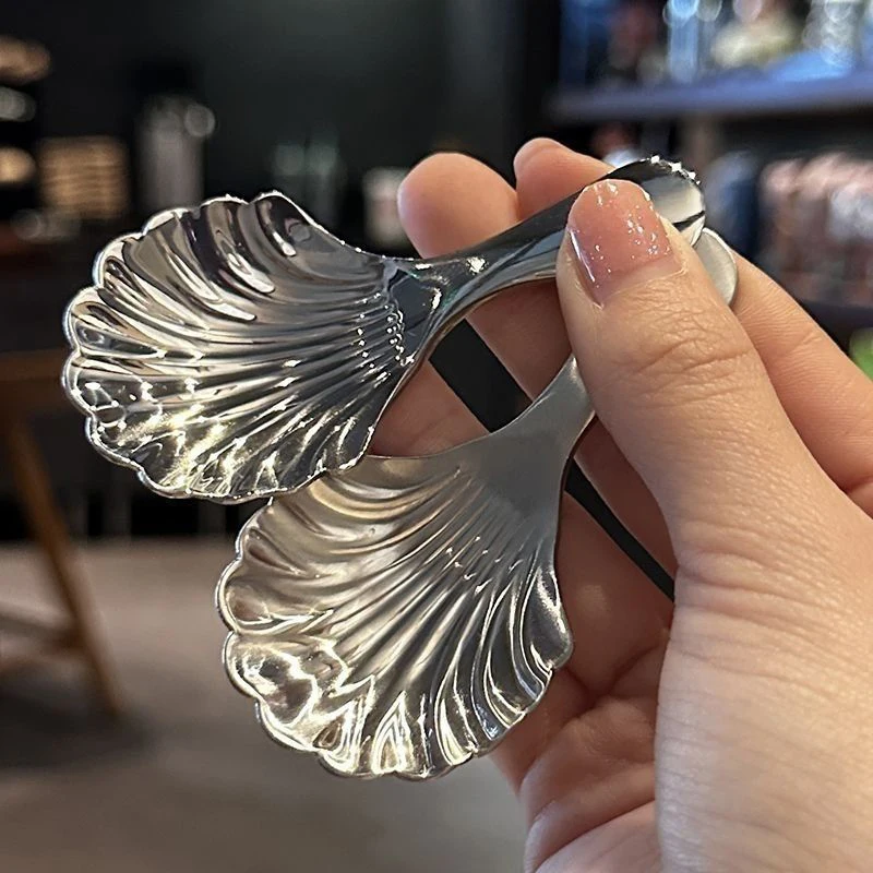 

【Nice】1/2Pcs Stirring Sundae Coffee Tea Spoonss Steel Stirring Coffee Tea Spoon Dessert Stirring Coffee Supplies Mini Coffee