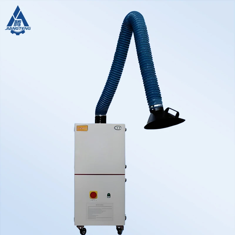 Custom Mobile Smoke Exhaust Device New Dust Collector for Plasma Cutting and Welding Robot Mobile Welding Fume Extractor