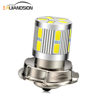 1 PC P26S Motorcycle Headlight S3 Lamp LED Moto ATV UTV Moped Bike Bulbs Motorbike Fog Head Lights 6V 12V 24V 4300K 6000K White