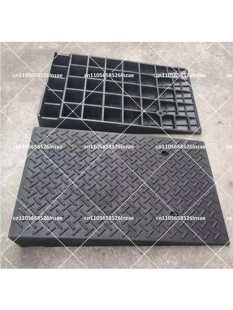 Heavy Duty Rubber Curb Ramp for Driveway Garage Slope Threshold, Non-Slip Wheelchair Access Ramp