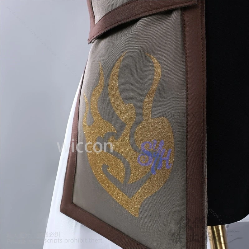 أنيمي يانغ شياو طويل تأثيري RWBY Y2K زي سترة مثيرة أصفر أسود طويل الأكمام الصحراء الشرير لوليتا هالوين حفلة لعب الأدوار