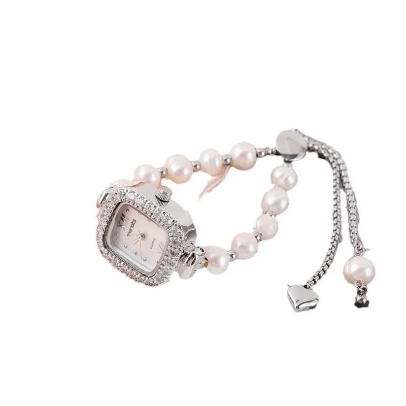 

Женские часы Модные легкие роскошные сапфировые кварцевые часы Легкие роскошные часы