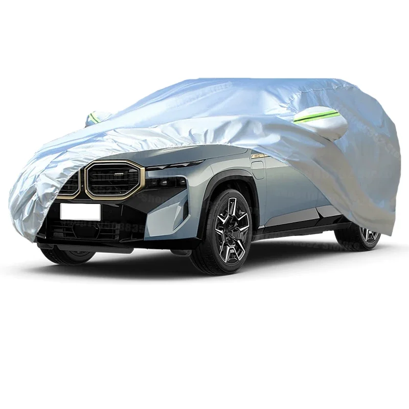 For BMW XM Car Cover Outdoor Protection Covers Snow Sunshade Waterproof Dustproof Exterior UV Car Accessories