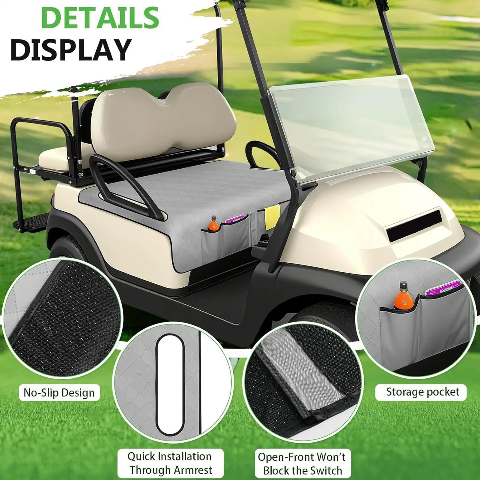 golf-cart-seat-covers-backseat-towel-protector-with-4-pockets-non-slip-golf-cart-seat-covers-for-water-bottle-gloves-sunglasses