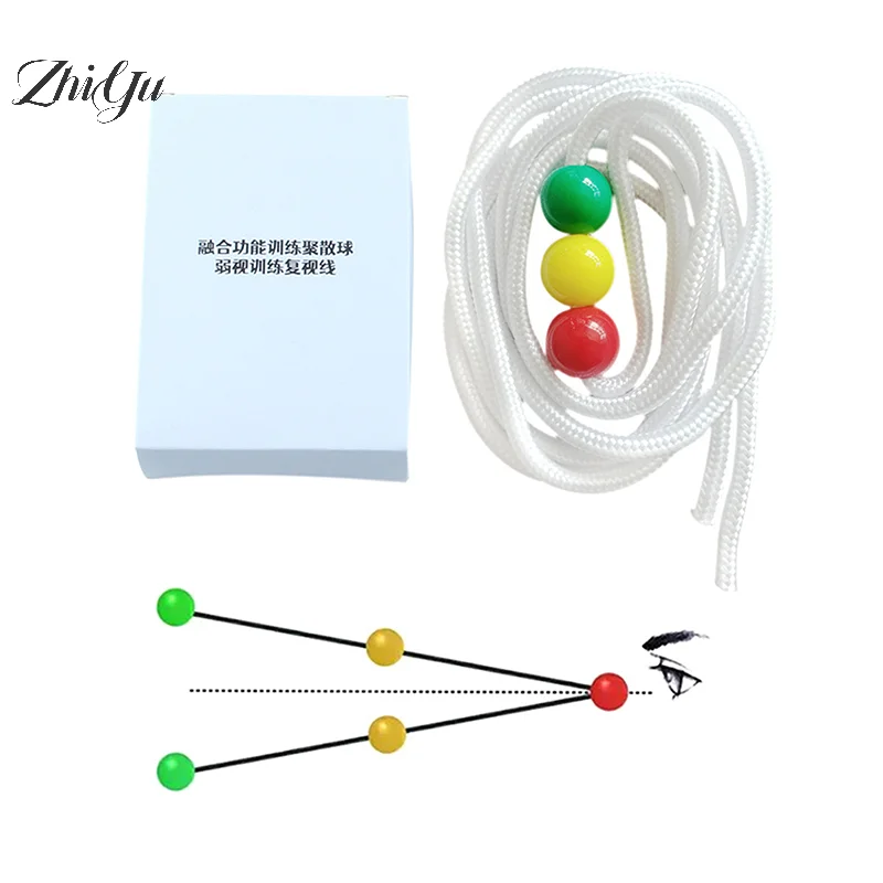 

1 Set Children Training Diameter String Vision Convergence Insufficiency Tool Eye Care Tools New