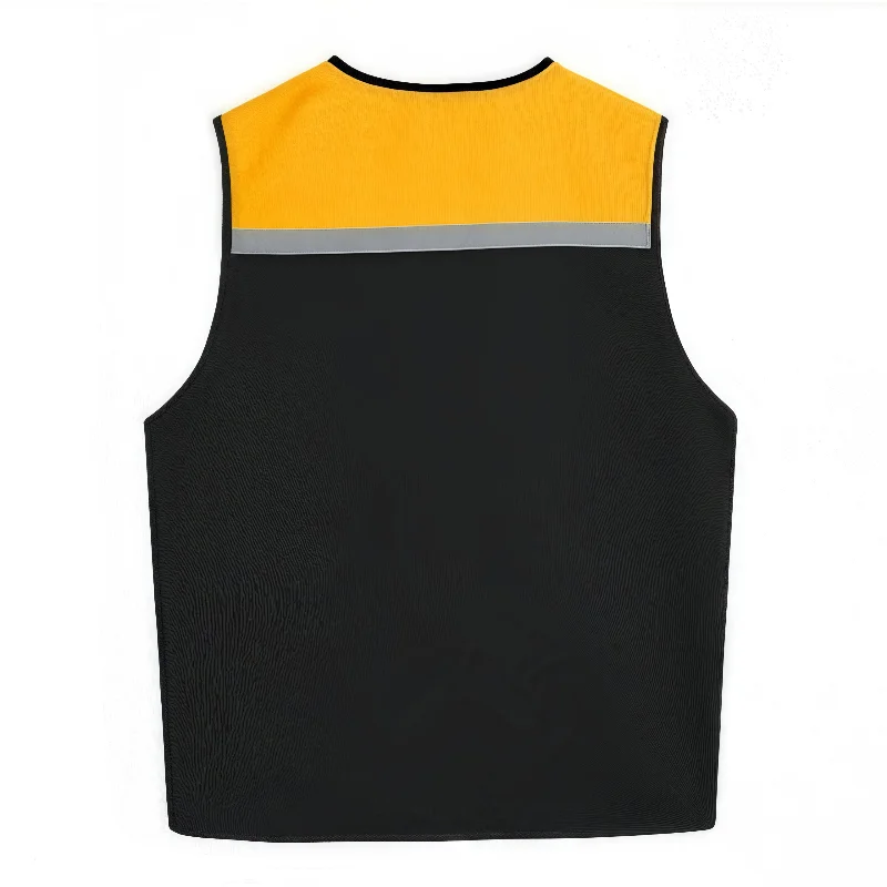 Customized Logo for High-End Work Clothes and Vests Labor Protection Advertising Activities Construction Vest Embroidery