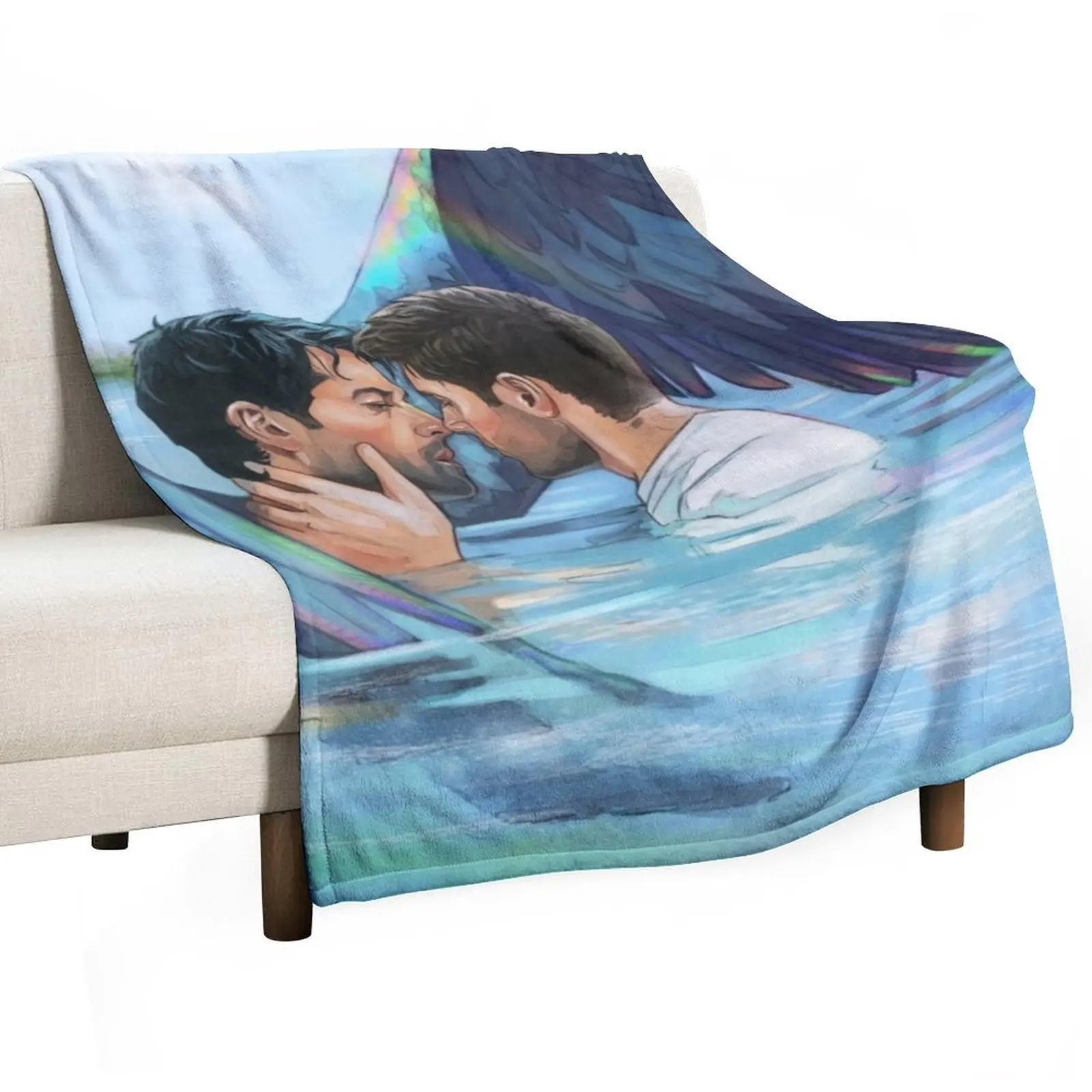 

Gemmed (Hot Girl Summer) Throw Blanket Decoratives Fashion Sofas Furrys Blankets