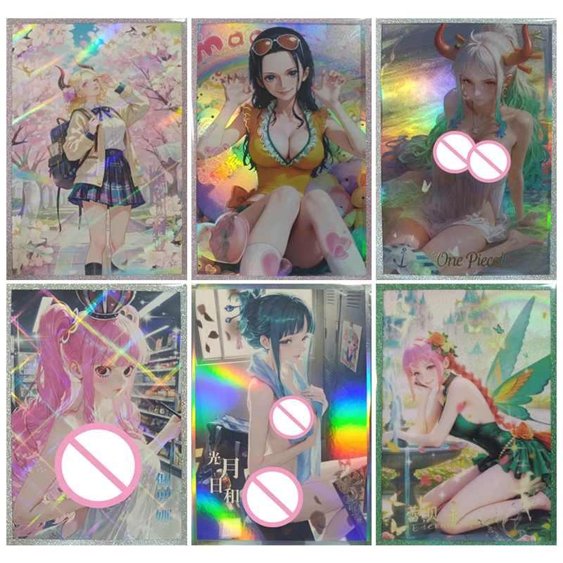 

Аниме One Piece Нико Робин Ямато Перона Ребекка Ширахоши Калифа Коллекционные карты Рождественские подарки на день рождения Детские игрушки