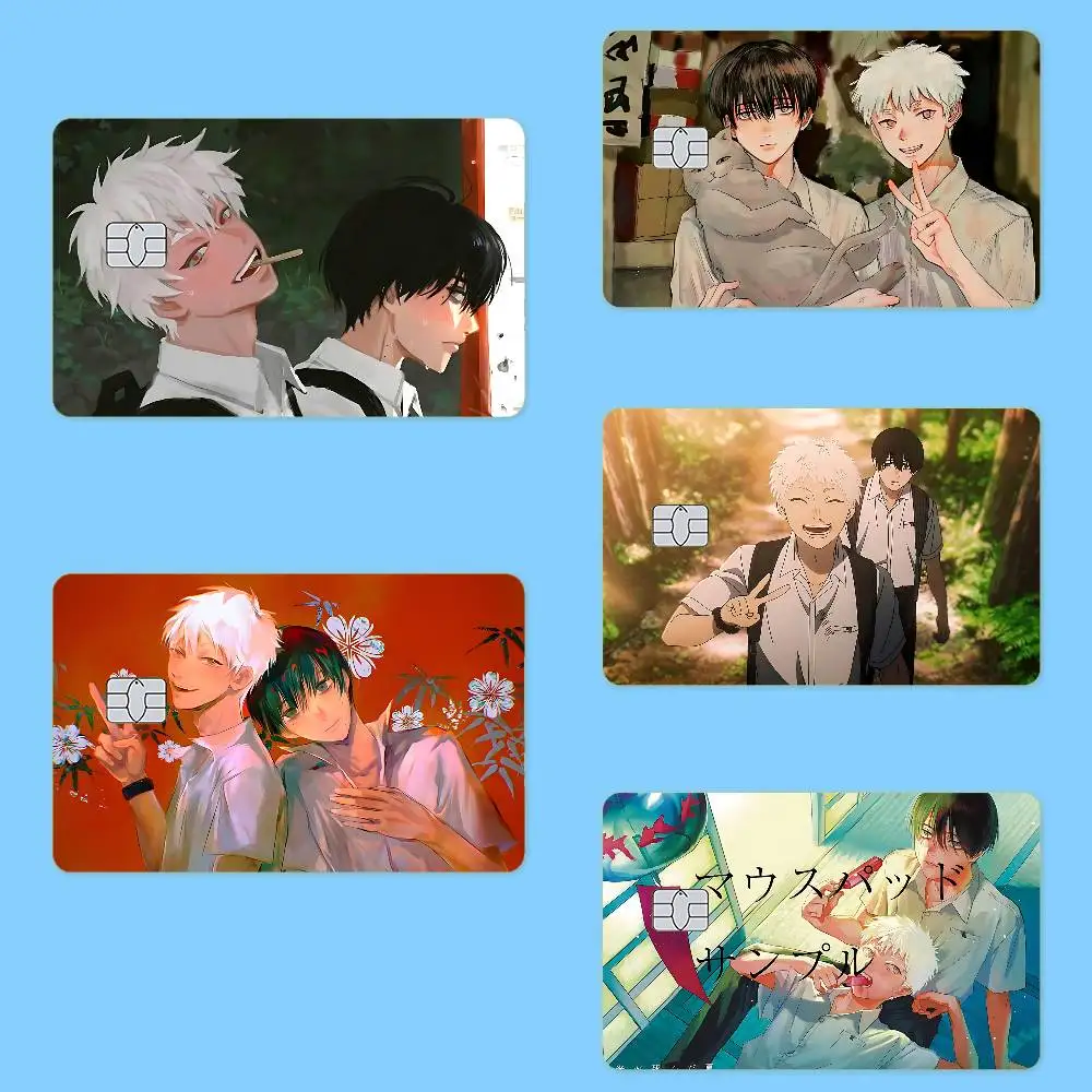 A-The Summer Hikaru Died-S Credit Card Skin Stickers Matte Anti Scratch Suitable For VISA Card Bus  Subway Contactless IC Cards