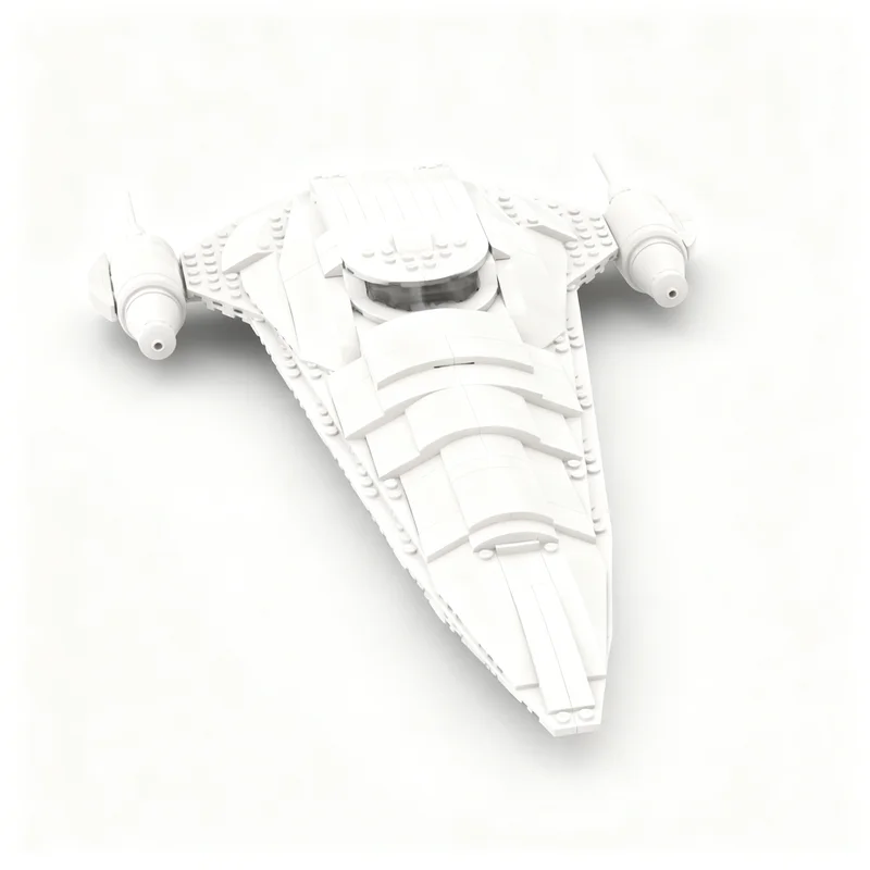 400pcs MOC 누비아 왕실 우주선 스타 배틀 모델 블록 건축 DIY 크리스마스 선물 창의적인 장난감 교육용