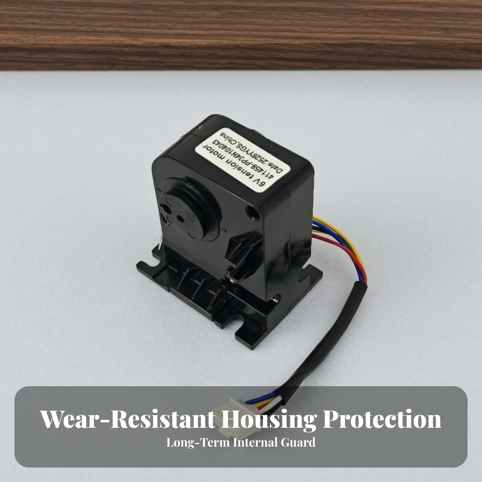 Tension Motor with Wire Harness 6V Replacement Fitness Motor for Exercise Bikes, Ellipticals