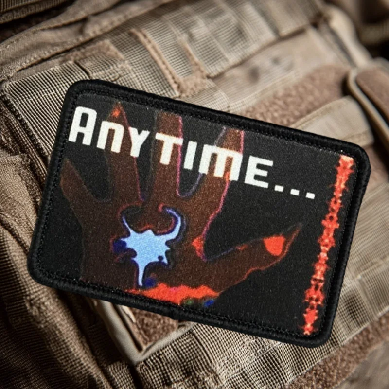 PREDATOR Anytime Parche moral táctico – Gancho y bucle para mochila - imagen 3
