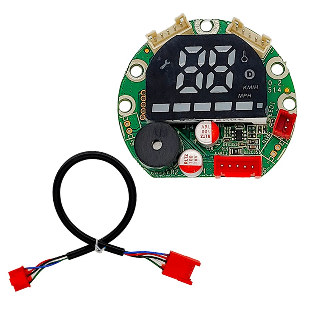 

Зеленая приборная панель электрического скутера, легкая, 40 г, длительное использование, подходит для поврежденной замены, обновление приборной панели