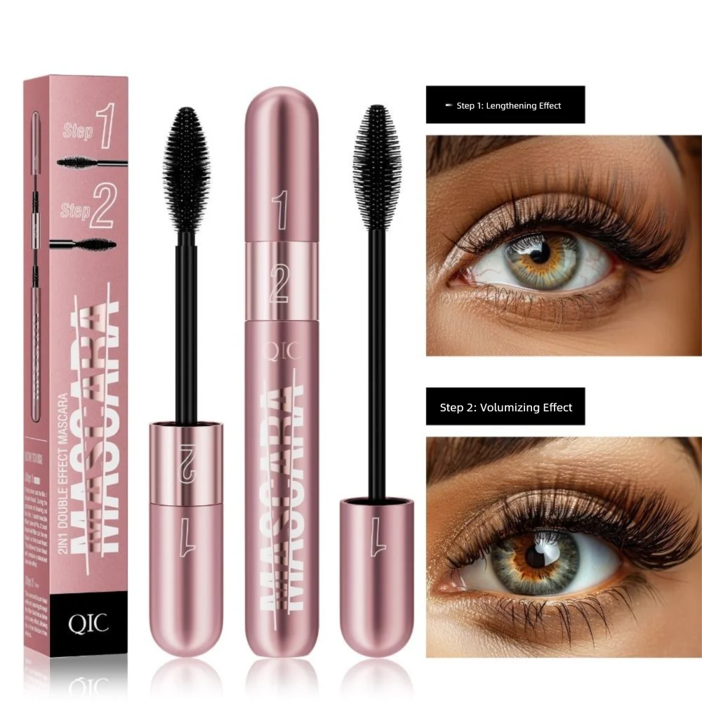 

Long-lasting Curling Volume Mascara Smudge-proof Sweat-proof 3D Waterproof Mascara Double In-one Waterproof